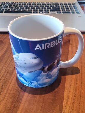 AIRBUS 380 Ceramic Coffee Mug